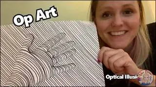 Op Art Hand (Mrs. Brown • Art ®)