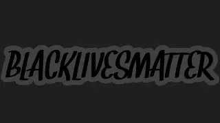 All Lives DON'T Matter Until Black Lives Matter.