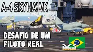 DCS - Fui desafiado por um pilot real de A-4 Skyhawk @scooterdriver_