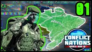 UM NOVO BRASIL ! UMA NOVA ERA !  - Conflict of Nations WW3 - [01]