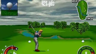 The Scottish Open: Virtual Golf PC MS-DOS Gameplay