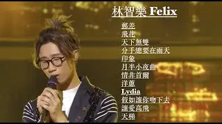 林智樂 Felix Playlist: 郵差 | 飛花 | 天下無雙 | 分手總要在雨天 | 印象 | 月半小夜曲 | 情非首爾 | 洋蔥 | Lydia | 假如讓你吻下去 | 讓愛高飛 | 天梯