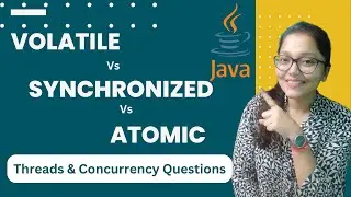 When to use Atomic, Volatile, Synchronized keywords in Java ? | Java Multithreading Race Condition