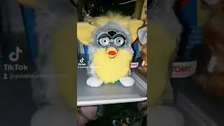 Introducing my Original 1999 Vintage Japanese Furby - Banana Peel with Silver Eyes (Ultra Rare)