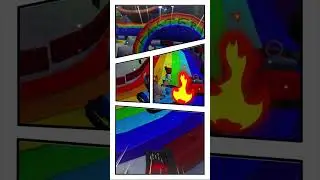 Машинки в радужные друзья 2! rainbow friends chapter 2 
