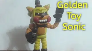 Golden Toy Sonic |Plastilina|+музыка в описании