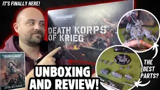 Death Korps of Krieg Army Box! Unboxing and Review!