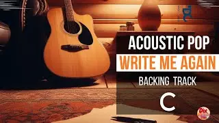 Backing track  - Write me again in C (72 bpm)