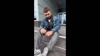 Бананка напоясная сумка из натуральной кожи, Мужская сумка барсетка, Бананка для телефона SKL 008