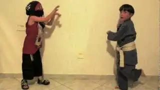 Guerreiro Ninja vs Lutador de Judô