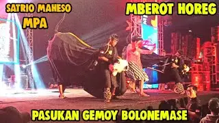 MBEROT GEDEN PASUKAN GEMOY SATRIO MAHESO & MPA di lap.Sumberayu Dampit