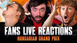 Fans Live Reactions to the 2024 Hungarian Grand Prix