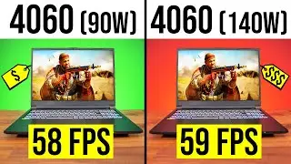 High Power RTX 4050 / 4060 / 4070 Laptops Are a Waste 💸