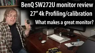 BenQ SW272u monitor review. 27