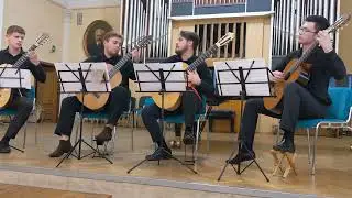 Quartet for guitars in D minor (Allegro)