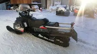 Работа двигателя после ремонта BRP skandic 550F