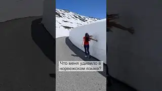 Что меня удивило в норвежском языке? 