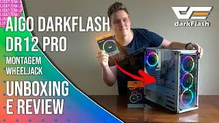 KIT MARAVILHOSO! Aigo DarkFlash Dr12 Pro | Unboxing & Review - PT/BR