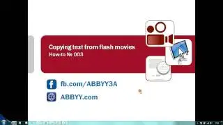 How-to No. 3 — Copying text from a flash web-site