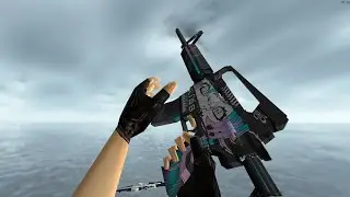 [CS1.6] CSGO KISS X LOVE Inspired Collection on Default CS1.6 Arms