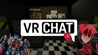 Vrchat, Playing as Alastor the radio demon