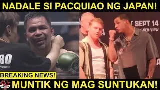 Pacquiao GINULANGAN pala ng Japan kaya NAHIRAPAN! | Canelo Berlanga muntik mag SUNTUKAN!