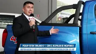 (Resumen) Pickup FOTON Tunland G7 - Tecnología Alemana