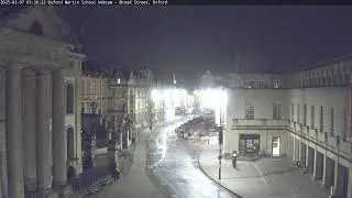 Oxford Martin School Webcam - Broad Street, Oxford
