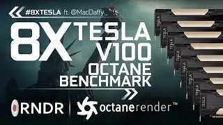 The 8X Tesla V100 Octane Benchmark.