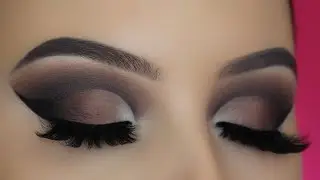 Matte Brown Smokey Cut Crease Tutorial
