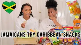TRYING CARIBBEAN SNACKS WITH MY JAMAICAN MOM ♡ 
