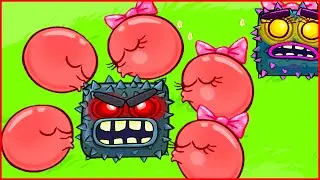 Новый Босс Туземец атакует красного шарика В игре про Red Ball 4