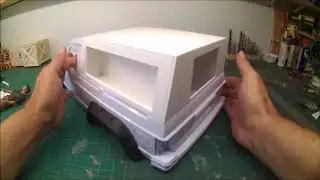 New project jeep comanche camper build the rear box scale rc 1/10 part 1