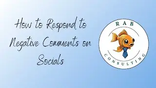How to Deal with Negative Comments on Social Media LIKE A BOSS 😎