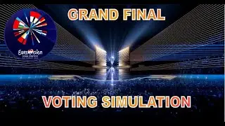 EUROVISION 2021 - GRAND FINAL - VOTING SIMULATION