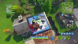 Fortnite bounce pad gameplay