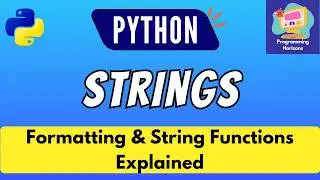 Python String Functions Explained with Examples (Beginner Tutorial)