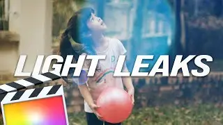 LIGHT LEAKS for that RETRO VIBE - FCPX Tutorial - Q-Tips