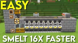 EASY Super Smelter 1.19+ For Minecraft Bedrock MCPE 2022