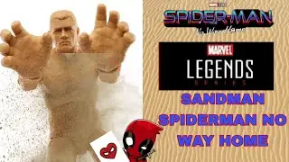 REVIEW MARVEL LEGENDS SANDMAN NO WAY HOME