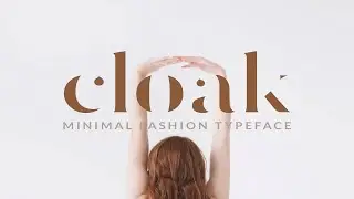 Cloak   Minimal Fashion Font Font Free Download