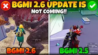 BGMI IS NOT COMING WITH THE NEW (Dinoground) MODE🥲BGMI 2.6 UPDATE.