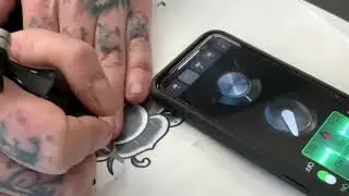 Electricshark Innercoil stroke length demo Using the Ink Weasel app