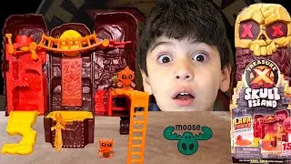 Unbox Skull Island LAVA TOWER with us! #TreasureX