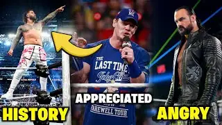 Jey Uso Created History 🤯 | Drew Mclntyre Unhappy | John Cena Praises Jey Uso 🫂🫡 | Wrestle Report