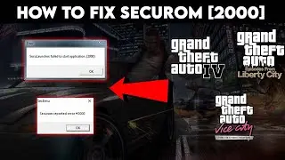How to Fix SecuLauncher: Failed to Start Application [2000] Error in GTA 4 + VCNG
