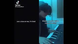 Faouzia singing a completely NEW song at 5am on TikTok (!SAD!)💔pt.1 | 🎶Can you love on me I’m tired🎶