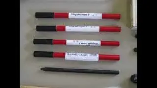 Drawing Materials for Ball Grained Lithographic Plates
