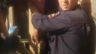 В Тольятти голый мужчина сел на штырь забора
