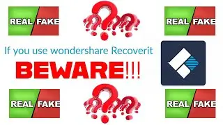 Using or going to download Wondershare Recoverit - BE AWARE!